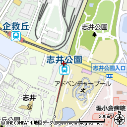 福岡県北九州市小倉南区周辺の地図