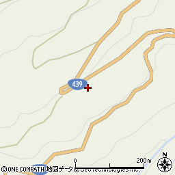 高知県長岡郡大豊町西峯1262周辺の地図