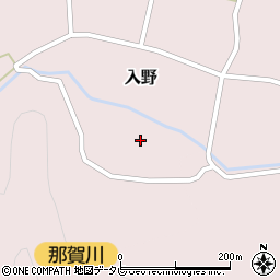 徳島県那賀町（那賀郡）入野（弥平次）周辺の地図