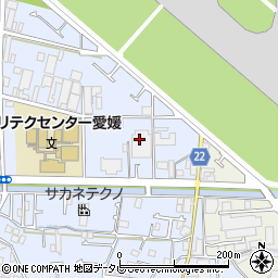 森実タウンサービス有限会社　松山営業所周辺の地図