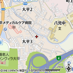 福岡県北九州市八幡西区大平3丁目3-29周辺の地図