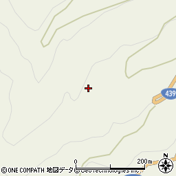 高知県長岡郡大豊町西峯1298周辺の地図