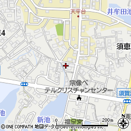須賀浦ハイツ周辺の地図
