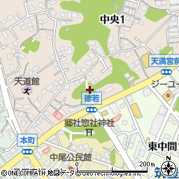 中央山金光寺周辺の地図