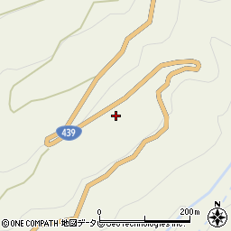 高知県長岡郡大豊町西峯1260周辺の地図