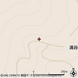 徳島県那賀町（那賀郡）白石（柿ノ佐古）周辺の地図