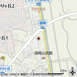 デイリーヤマザキ宗像ひかりケ丘店周辺の地図