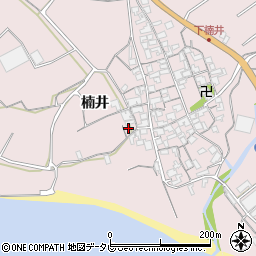 和歌山県御坊市名田町楠井563-1周辺の地図