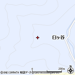 徳島県那賀郡那賀町臼ヶ谷5周辺の地図