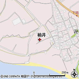 和歌山県御坊市名田町楠井575-2周辺の地図