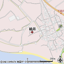 和歌山県御坊市名田町楠井575-5周辺の地図