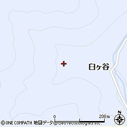 徳島県那賀郡那賀町臼ヶ谷27周辺の地図