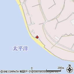 和歌山県御坊市名田町楠井355周辺の地図
