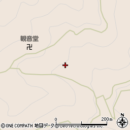 徳島県那賀郡那賀町白石東平周辺の地図
