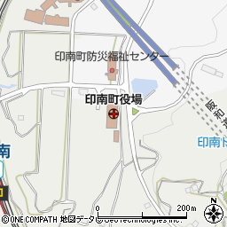 和歌山県日高郡印南町周辺の地図