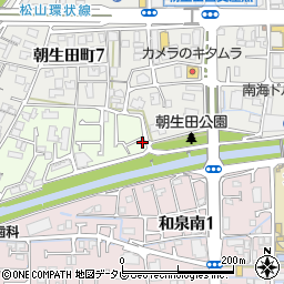 愛媛県松山市和泉北4丁目1周辺の地図