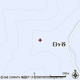 徳島県那賀郡那賀町臼ヶ谷4周辺の地図