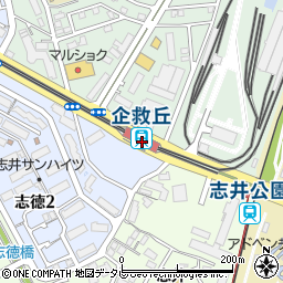 福岡県北九州市小倉南区周辺の地図