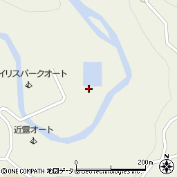 和歌山県田辺市中辺路町近露93周辺の地図