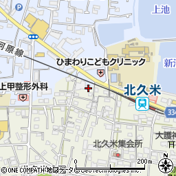 愛媛県松山市福音寺町1-2周辺の地図