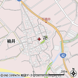 和歌山県御坊市名田町楠井1875周辺の地図