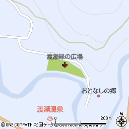 渡瀬緑の広場キャンプ場周辺の地図