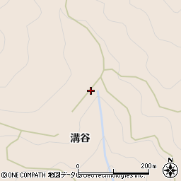 徳島県那賀郡那賀町白石西平周辺の地図