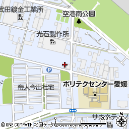 愛媛県松山市南吉田町2035-2周辺の地図