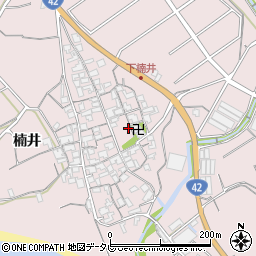 和歌山県御坊市名田町楠井1894周辺の地図