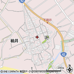 和歌山県御坊市名田町楠井543周辺の地図
