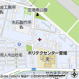 チャイルド産業株式会社　松山工場周辺の地図
