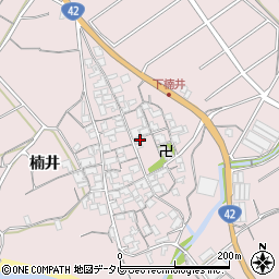 和歌山県御坊市名田町楠井1897-1周辺の地図