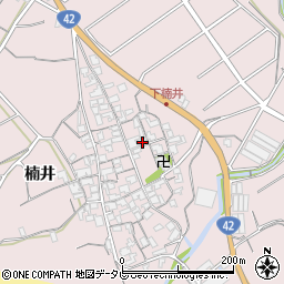 和歌山県御坊市名田町楠井1901周辺の地図