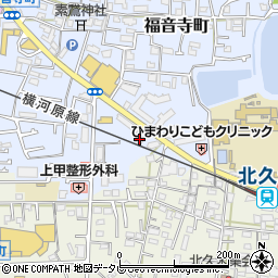 愛媛県松山市福音寺町19周辺の地図