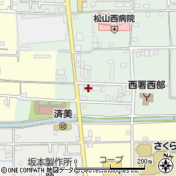 日通商事株式会社　松山支店周辺の地図