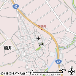 和歌山県御坊市名田町楠井1902周辺の地図