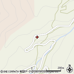 高知県長岡郡大豊町西峯3459周辺の地図