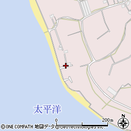 和歌山県御坊市名田町楠井226-8周辺の地図