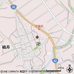 和歌山県御坊市名田町楠井1902-1周辺の地図