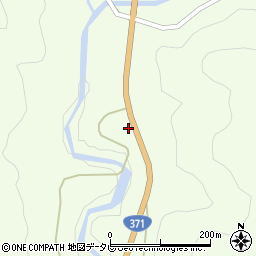 和歌山県田辺市中辺路町温川646周辺の地図