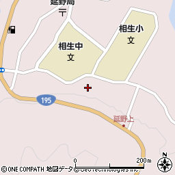 徳島県那賀郡那賀町延野大原周辺の地図