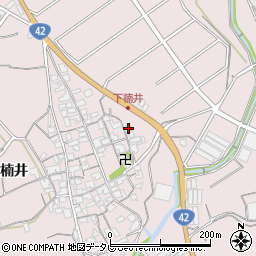 和歌山県御坊市名田町楠井1904周辺の地図