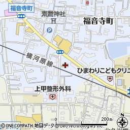 セブンイレブン松山福音寺町店周辺の地図