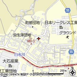 福岡県遠賀郡遠賀町虫生津南周辺の地図