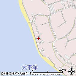 和歌山県御坊市名田町楠井226周辺の地図