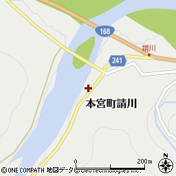 和歌山県田辺市本宮町請川253周辺の地図