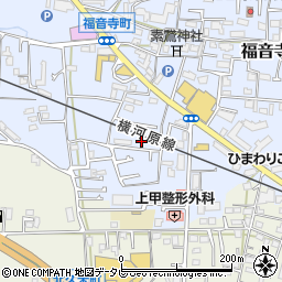 愛媛県松山市福音寺町60-1周辺の地図