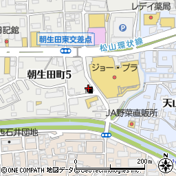 ディー・エム・ガスステーション南松山店周辺の地図