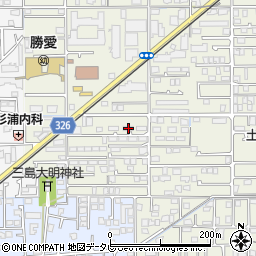 サザンコーポラス２周辺の地図