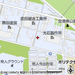 金城産業株式会社　南吉田工場周辺の地図